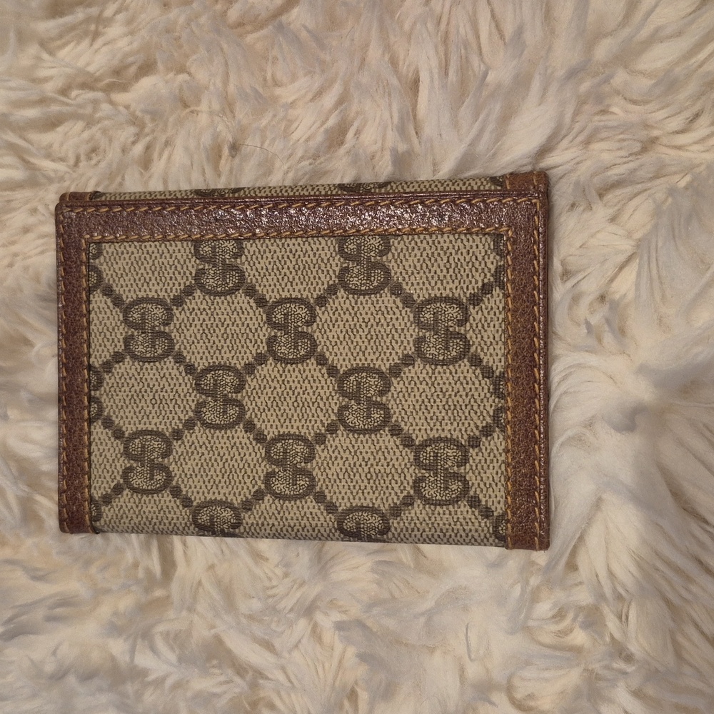 Gucci GG Monogram Card Holder Wallet